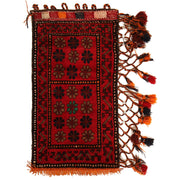 Afghan Balisht Cushion Rug 1' 9" x 3' 3" - No. AL36125