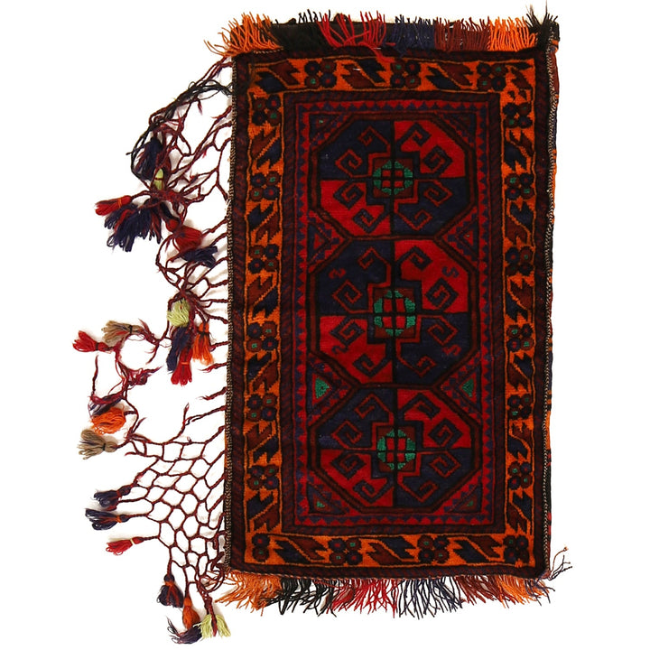 Afghan Balisht Cushion Rug 1' 8" x 2' 9" - No. AL56063