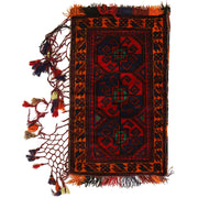 Afghan Balisht Cushion Rug 1' 8" x 2' 9" - No. AL56063