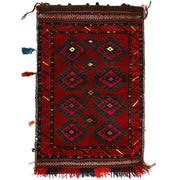 Afghan Balisht Cushion Rug 1' 11" x 2' 11" - No. AL95214