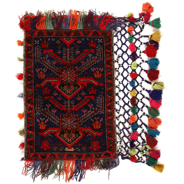 Afghan Balisht Cushion Rug 1' 10" x 2' 11" - No. AL14471