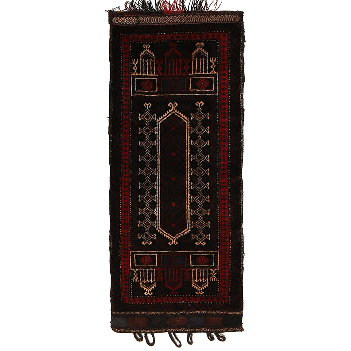 Handmade Balisht Area Rug 1' 7" x 3' 9" - No. AL34242