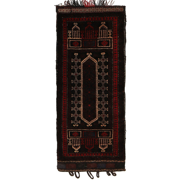 Handmade Balisht Area Rug 1' 7" x 3' 9" - No. AL34242