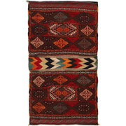 Hand Knotted Saddle Bag Area Kilim 2' 7" x 4' 8" - No. AL15254