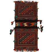 Hand Knotted Saddle Bag Area Kilim 2' 1" x 4' 4" - No. AL32371
