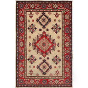Hand knotted Kazak Rugs 3' 4" x 4' 11" - No. AL95965