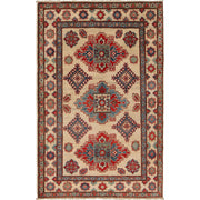 Handmade Kazak Area Rug 3' 5" x 5' 0" - No. AL69664