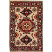 Hand knotted Kazak Carpet 2' 8" x 4' 0" - No. AL79049