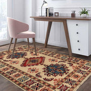 Ivory Kazak Rug 2' 11" x 3' 9" - No. AL99314