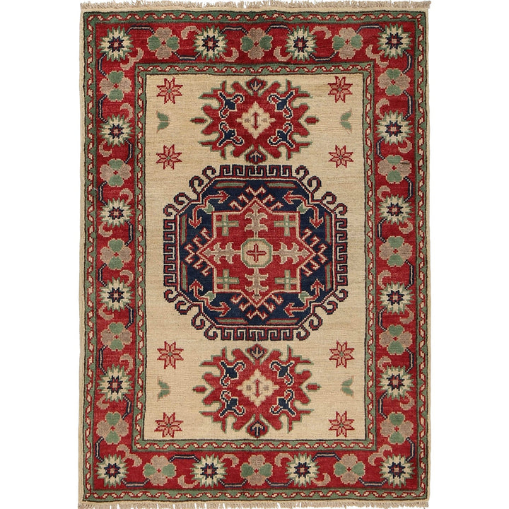 Hand Knotted Kazak Oriental Rug 2' 11" x 4' 1" - No. AL17324