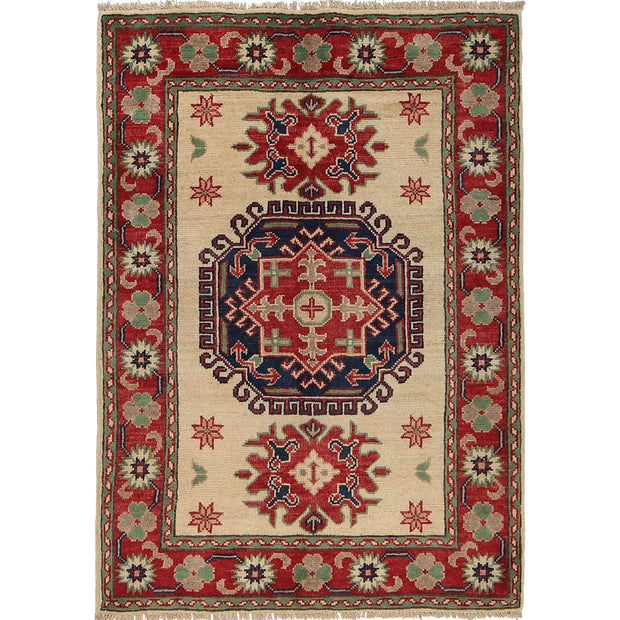 Hand Knotted Kazak Oriental Rug 2' 11" x 4' 1" - No. AL17324
