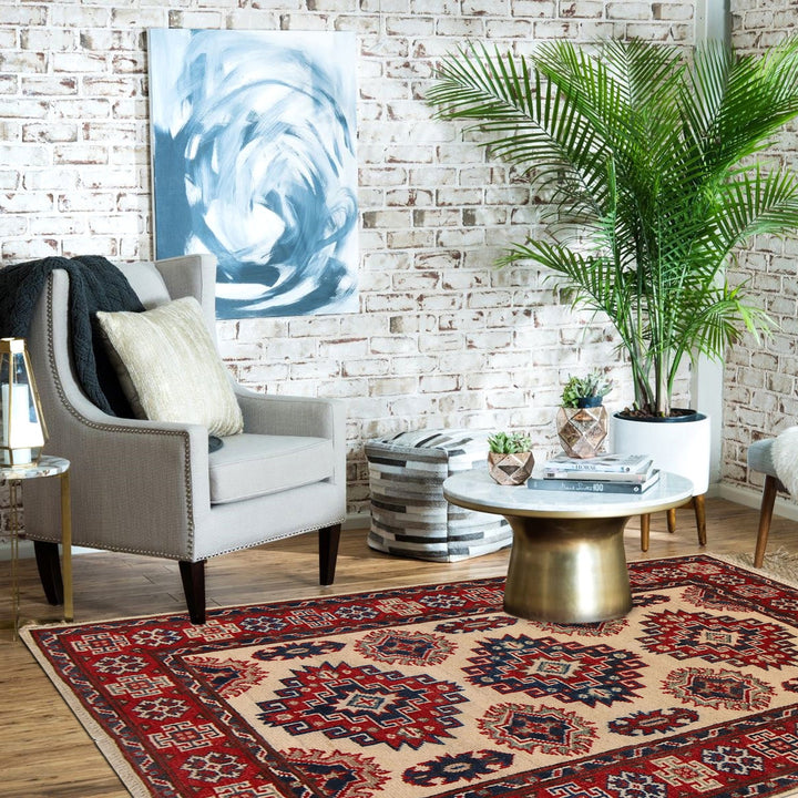 Hand knotted Kazak Rugs 2' 9" x 4' 1" - No. AL36365