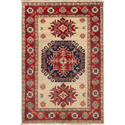 Ivory Color Kazak Rug 2' 9" x 4' 0" - No. AL69469