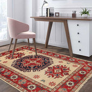 Ivory Color Kazak Rug 2' 9" x 4' 0" - No. AL69469
