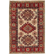 Hand Knotted Kazak Oriental Rug 2' 9" x 4' 0" - No. AL90876