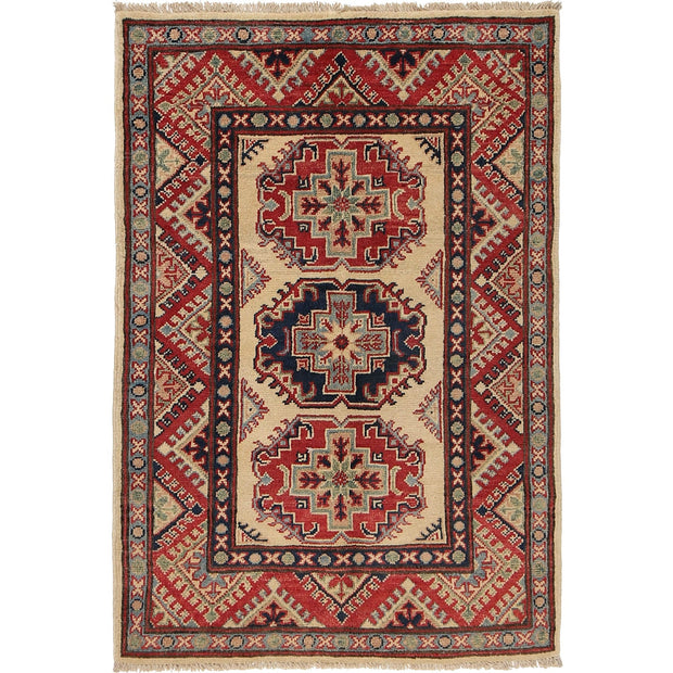 Hand knotted Kazak Rugs 2' 8" x 4' 0" - No. AL25757