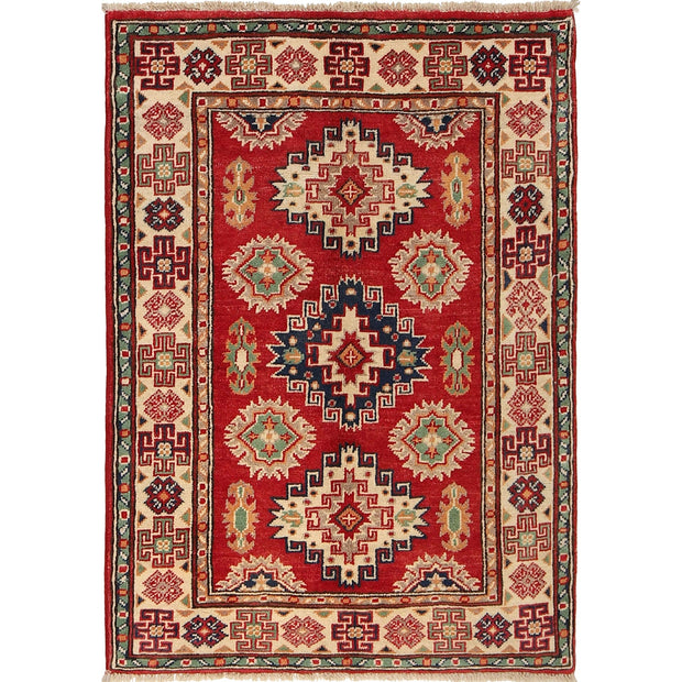 Oriental Kazak Rug 2' 9" x 3' 8" - No. AL77676