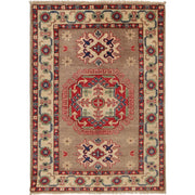 Gray Color Kazak Rug 2' 8" x 3' 9" - No. AL87310