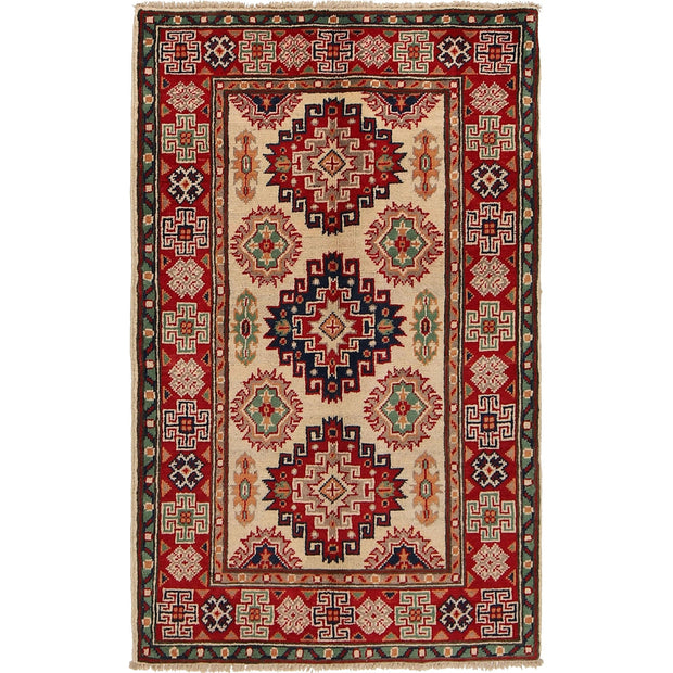 Hand knotted Kazak Rugs 2' 7" x 4' 2" - No. AL54527