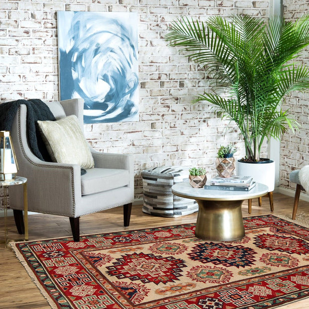 Hand knotted Kazak Rugs 2' 7" x 4' 2" - No. AL54527