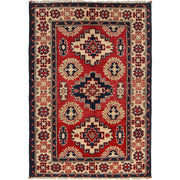Handmade Kazak Area Rug 2' 10" x 4' 0" - No. AL74847