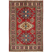 Red Kazak Rug 2' 8" x 4' 0" - No. AL58956
