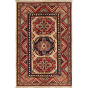 Hand knotted Kazak Carpet 2' 7" x 4' 1" - No. AL66723