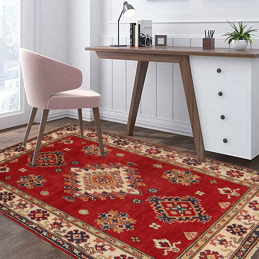 Hand knotted Kazak Rugs 3' 5" x 5' 0" - No. AL30768
