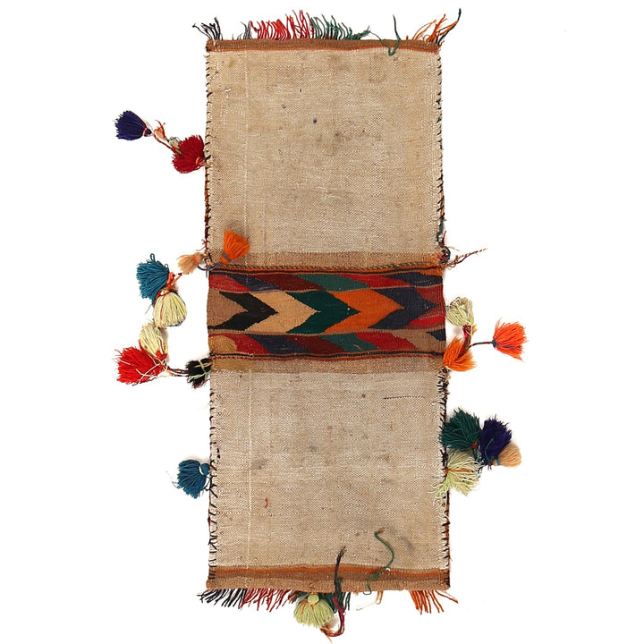 Handmade Saddle Bag Carpet 1' 3" x 2' 9" - No. AL36232