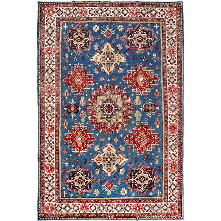 Hand Knotted Kazak Oriental Rug 8' 6" x 12' 8" - No. AL54567