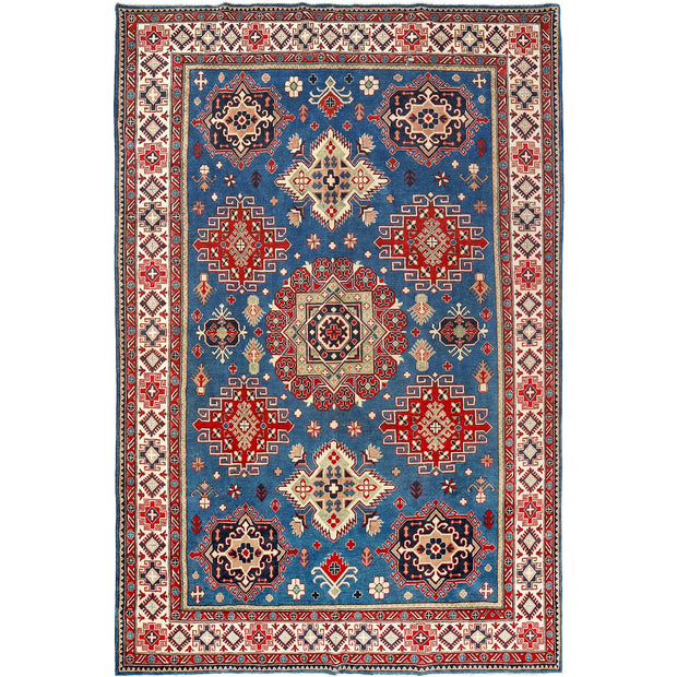 Hand Knotted Kazak Oriental Rug 8' 6" x 12' 8" - No. AL54567