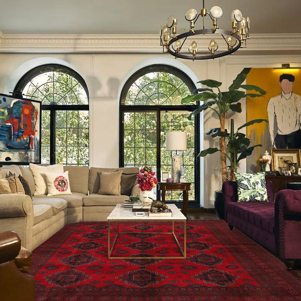 Afghan Khal Mohammadi Rug 8' 5" x 10' 11" - No. AL19752