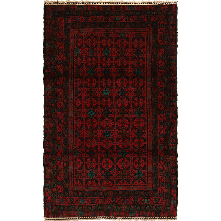 Traditional Baloch Rug 4' 2" x 6' 1" - No. AL46302