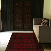 Traditional Baloch Rug 4' 2" x 6' 1" - No. AL46302