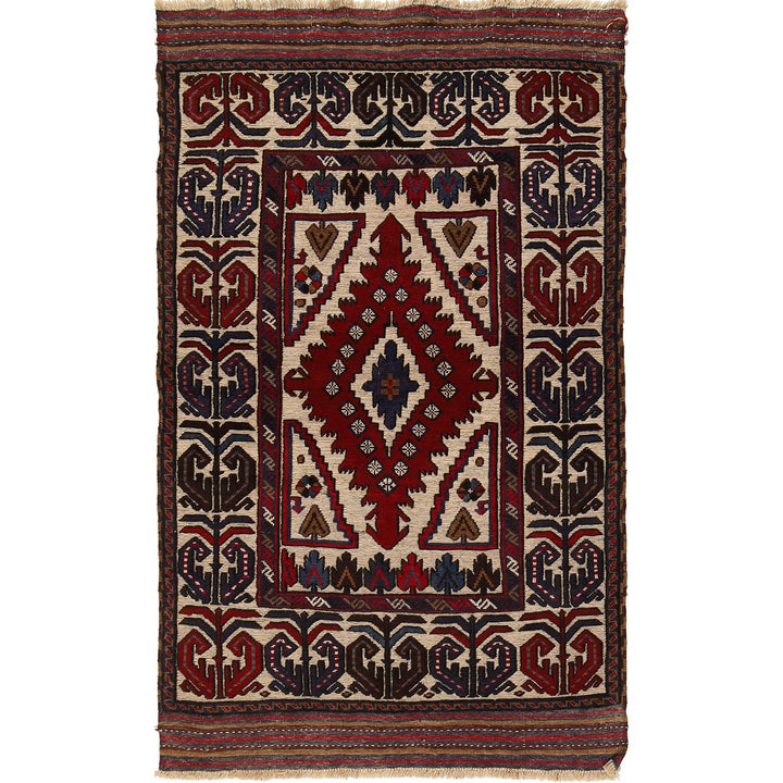 Handmade Barjista Kilim Rug 3' 10" x 6' 8" - No. AL30264
