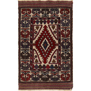 Handmade Barjista Kilim Rug 3' 10" x 6' 8" - No. AL30264