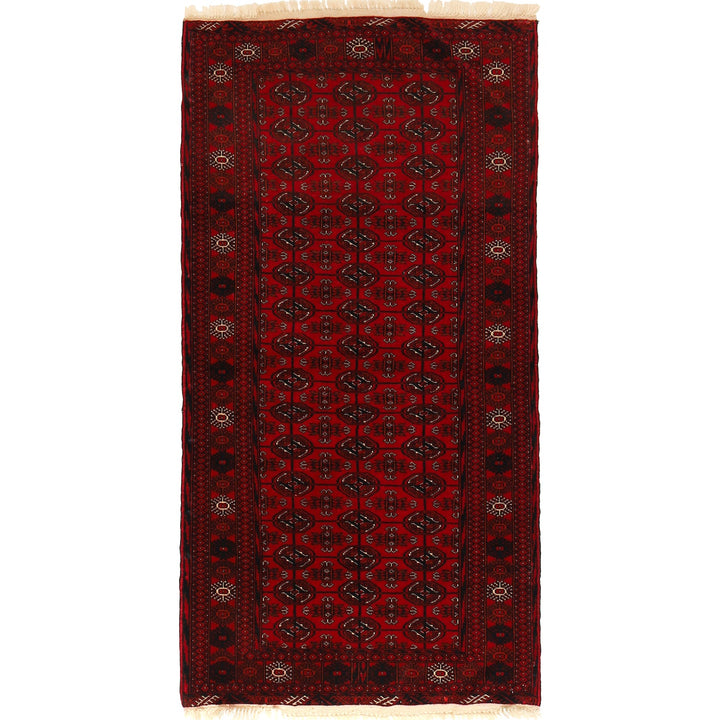 Handmade Bukhara Runner Carpet 2' 9" x 5' 5" - No. AL68202