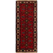 Red Bokhara Runner Rug 2' 4" x 5' 9" - No. AL28514