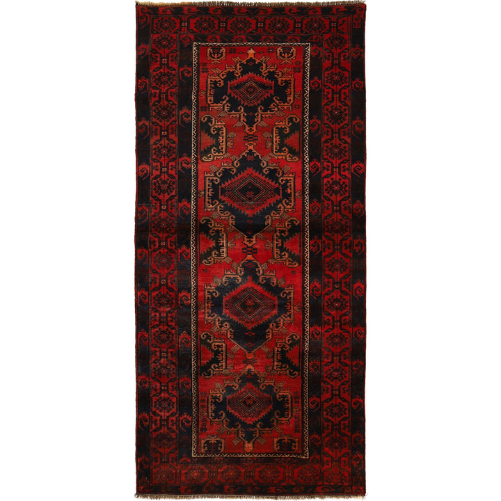 Hand Knotted Baluchi Rug 4' 0" x 8' 10" - No. AL62822