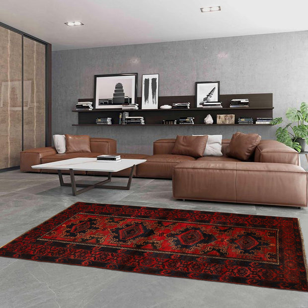 Hand Knotted Baluchi Rug 4' 0" x 8' 10" - No. AL62822