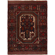 Handmade Barjista Kilim Rug 4' 7" x 6' 2" - No. AL32495