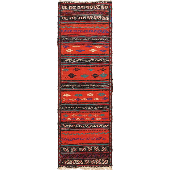 Handmade Table Sheet Kilim Runner 1' 10" x 5' 7" - No. AL75111