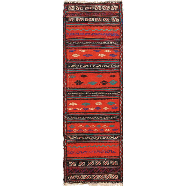 Handmade Table Sheet Kilim Runner 1' 10" x 5' 7" - No. AL75111