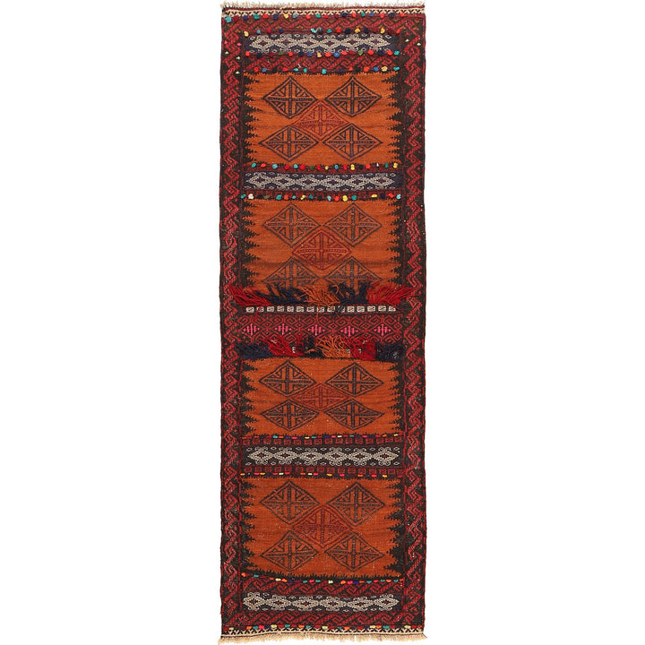 Hand Knotted Sufra Kilem Runner 2' 0" x 6' 6" - No. AL28169