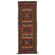 Hand Knotted Sufra Kilem Runner 2' 0" x 5' 5" - No. AL85122