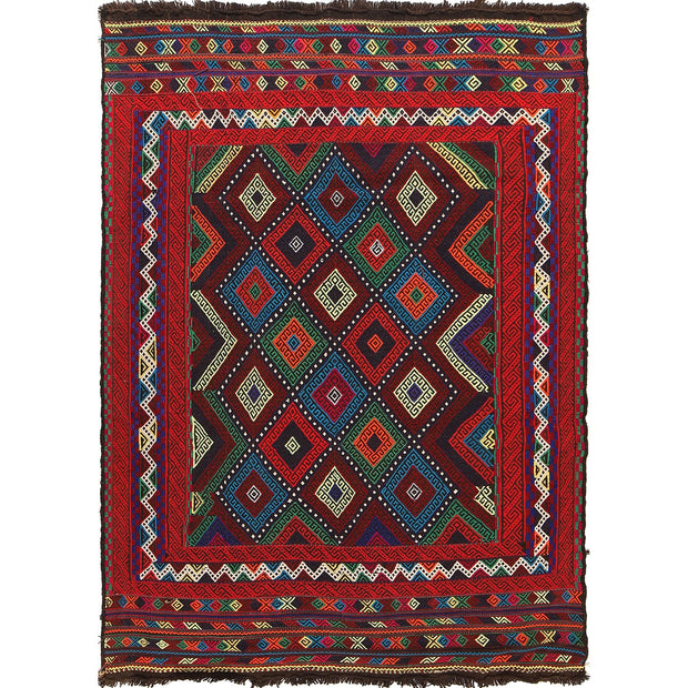 Handmade Suzani Kilim 4' 7" x 6' 4" - No. AL22553