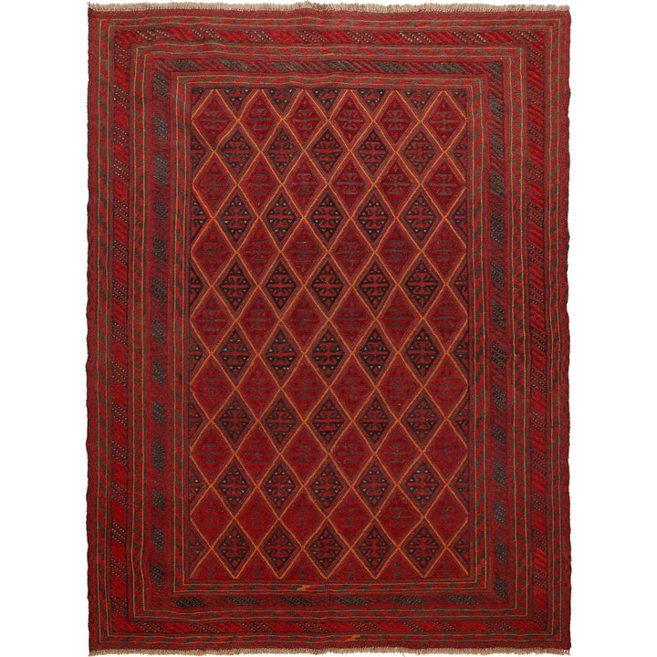 Hand Knotted Mashwani Area Rug 6' 7" x 8' 10" - No. AL32593