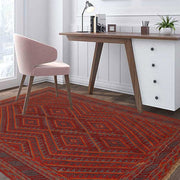 Handmade Wool Mushwani Rug 5' 0" x 6' 0" - No. AL87713