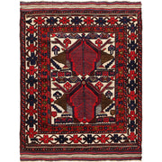 Handmade Barjista Kilim Rug 4' 6" x 6' 0" - No. AL60271