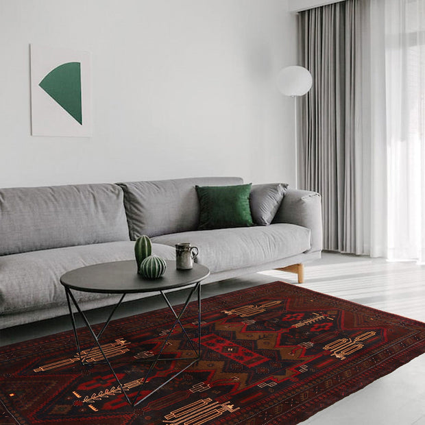 Handmade Baluchi Rug 4' 4" x 6' 8" - No. AL12664